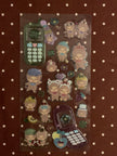 Monchhichi phone case stickers