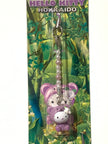 Hello Kitty Gotochi Keychain-2003 Hokkaido (北海道) Lily of the Valley Winter Bear – Japan Exclusive Vintage Keychain