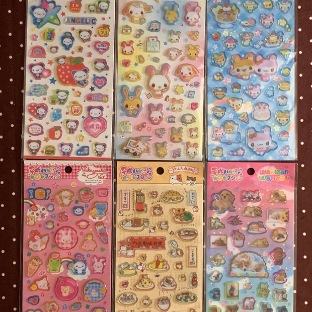 Heisei Retro Happy Happy Collection Nakayoshi Net Sticker