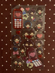 Monchhichi phone case stickers