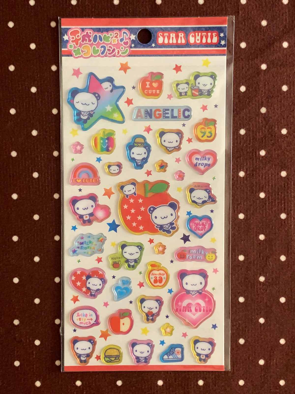 Heisei Retro Happy Happy Collection Nakayoshi Net Sticker