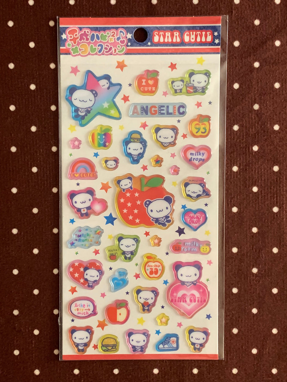 Heisei Retro Happy Happy Collection Nakayoshi Net Sticker