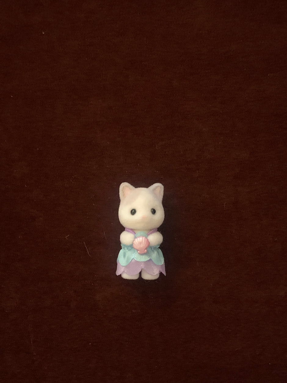 Calico critters Latte Cat Baby Shell
