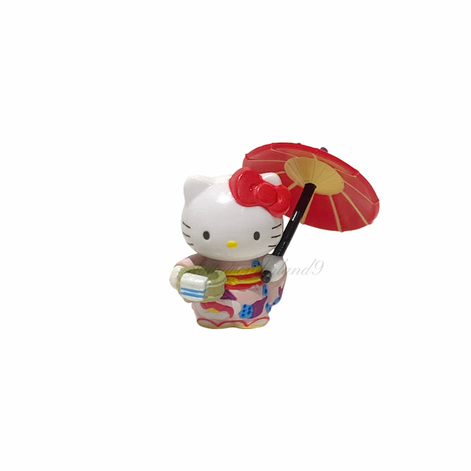 Hello Kitty Gotochi Keychain-2003 Ishikawa (石川県) Yamanaka Onsen – Japan Exclusive Vintage Keychain