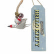 Hello Kitty Gotochi Keychain (with strap) – 2000 Sado Island Toki Bird – Japan Exclusive Vintage