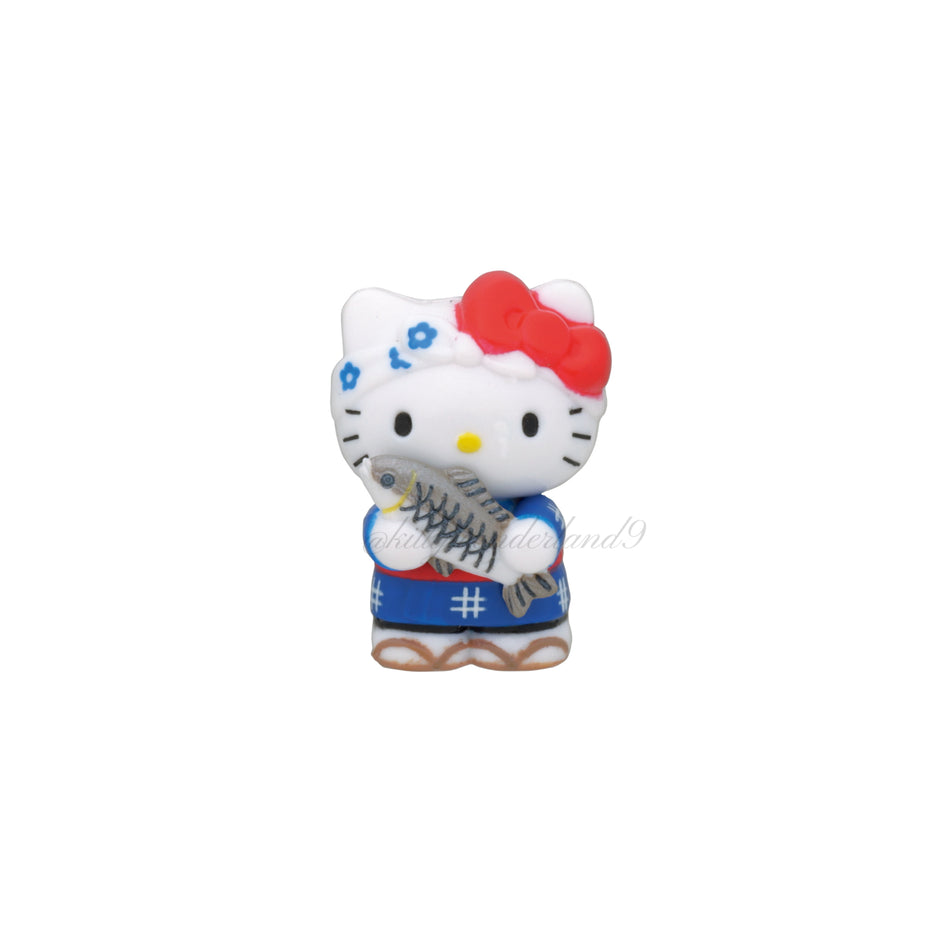 Hello Kitty Gotochi Keychain-2004 Yamagata (山形県) Mogami River – Japan Exclusive Vintage Keychain