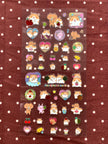 Heisei Retro Hamu-chan’s World Hamster Stickers