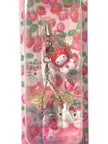 Hello Kitty Gotochi Keychain-2002 Tochigi (栃木県) Strawberry – Japan Exclusive Vintage