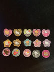 Hello Kitty Sparkly Crystal Marble Sticker Flakes – 15 Pieces