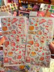 Sanrio kitty dessert stickers