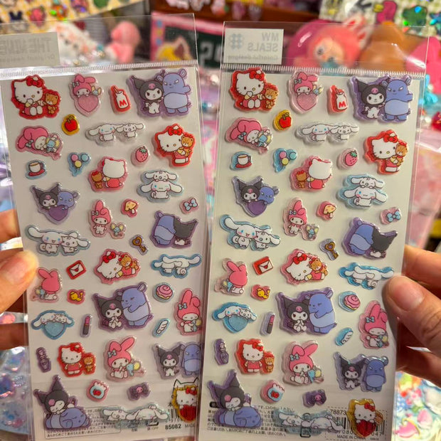 Heisei Retro sanrio friend stickers