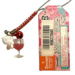 Hello Kitty Gotochi Keychain 2005 Yamanashi Wine Glass Japan Limited Sanrio Vintage