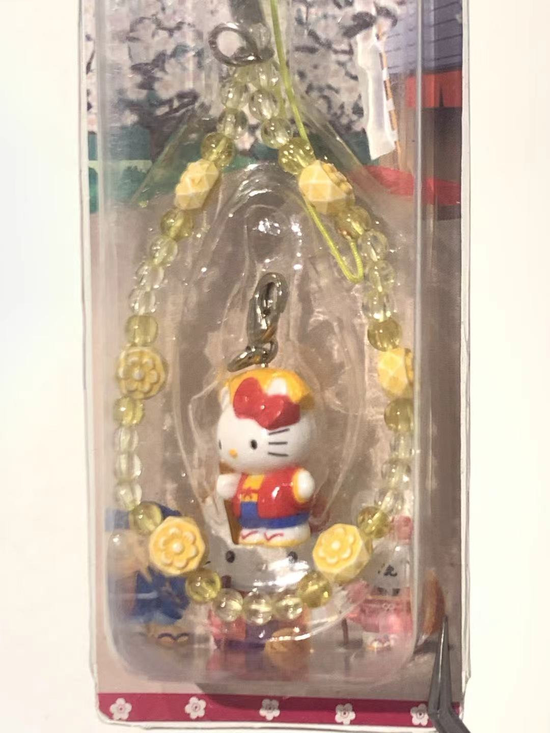 Hello Kitty Gotochi Keychain – 2001 Ibaraki (茨城県) Monk – Japan Exclusive Vintage