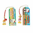 Hello Kitty Gotochi Keychain Set(with strap) – 2006 Miyagi & 2008 Akita Rice - Japan Exclusive Vintage