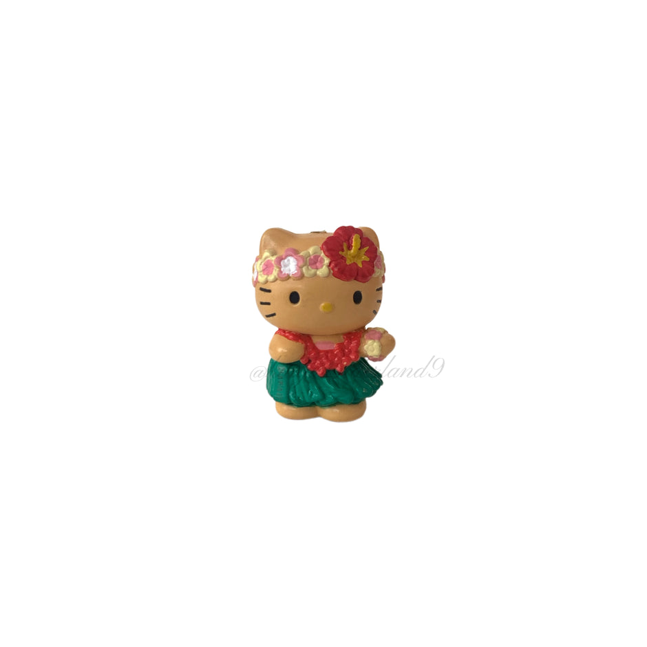 Hello Kitty Gotochi Keychain –2008 USA Hawaii Hula Dance – Japan Exclusive Vintage