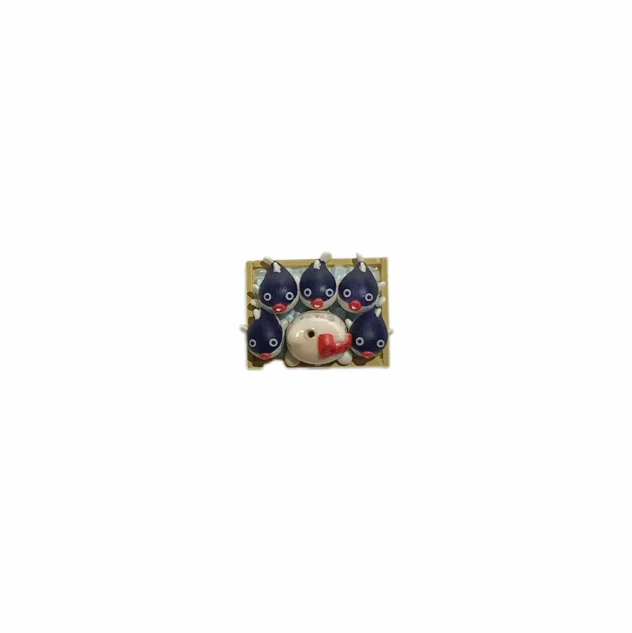Hello Kitty Gotochi Keychain 2006 Shimonoseki Fugu Pufferfish Yamaguchi Japan Limited Sanrio Vintage