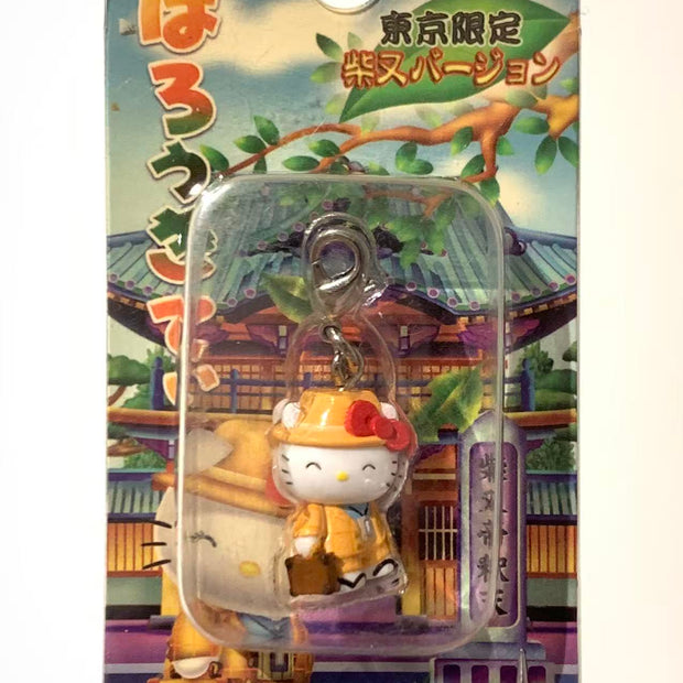Hello Kitty Gotochi Keychain-2004 Tokyo (東京都) Shibamata Traveler – Japan Exclusive Vintage Keychain