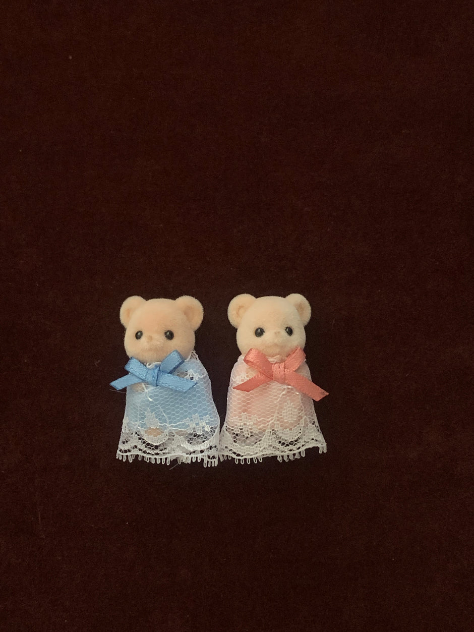 Calico critters Biscuit Bear Sister & Brother
