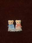 Calico critters Biscuit Bear Sister & Brother