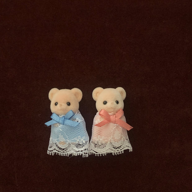 Calico critters Biscuit Bear Sister & Brother