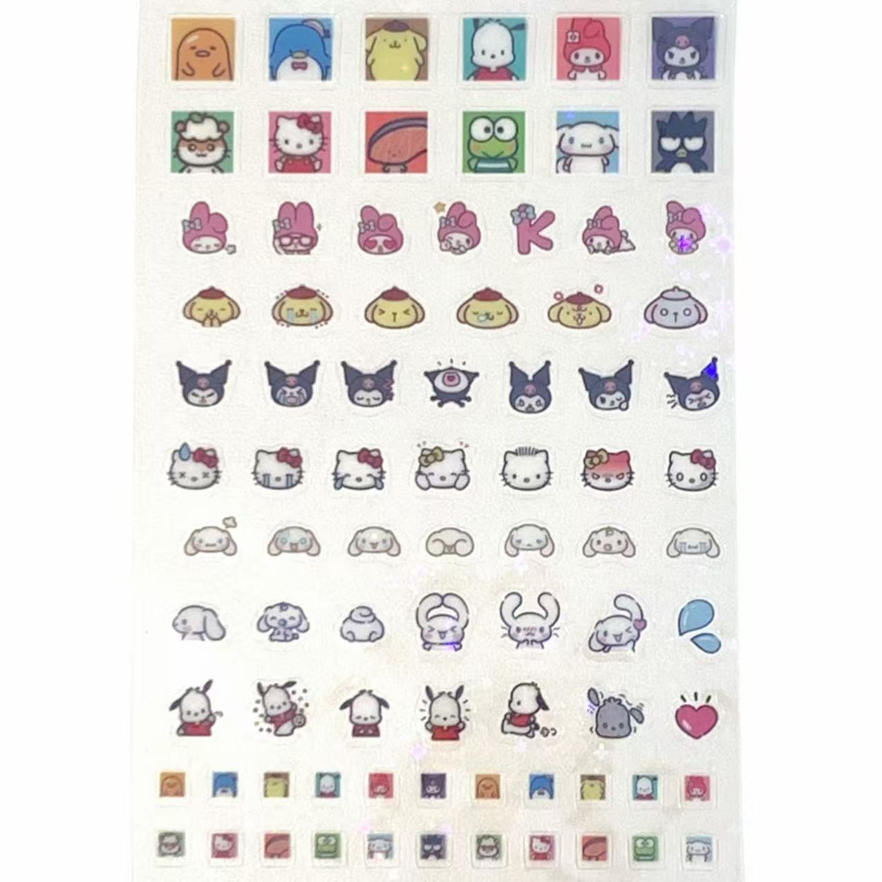 BIg Family Sticker – Classic Characters Collection