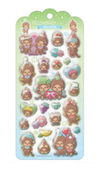 Monchhichi drop jelly stickers