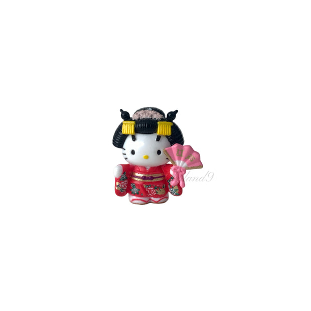 Hello Kitty Gotochi Keychain – 2004 Tokyo (東京都) Kabuki Actress – Japan Exclusive Vintage
