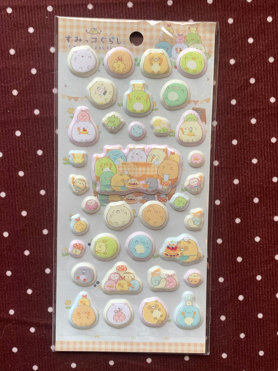 Sumikko Gurashi Puffy Stickers
