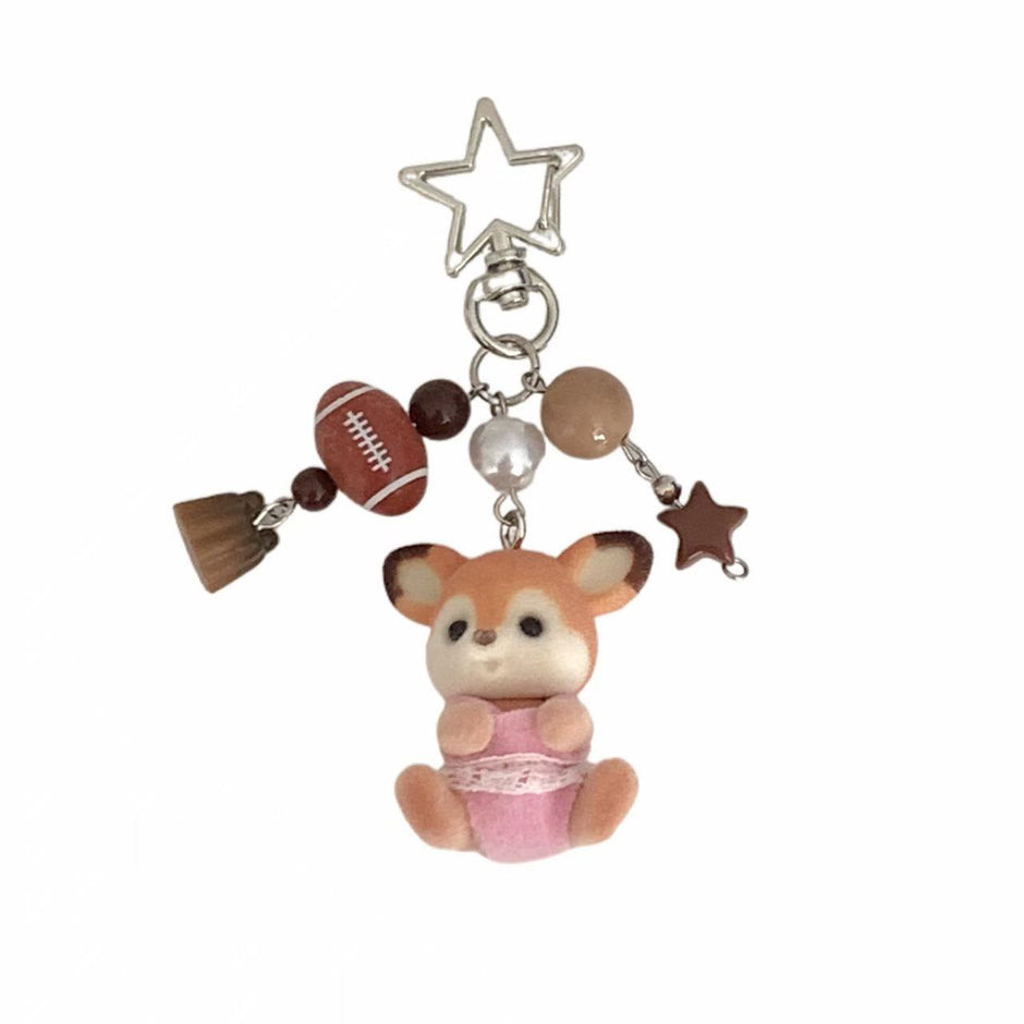 Sylvanian Families Handmade Keychain set – Deer Family