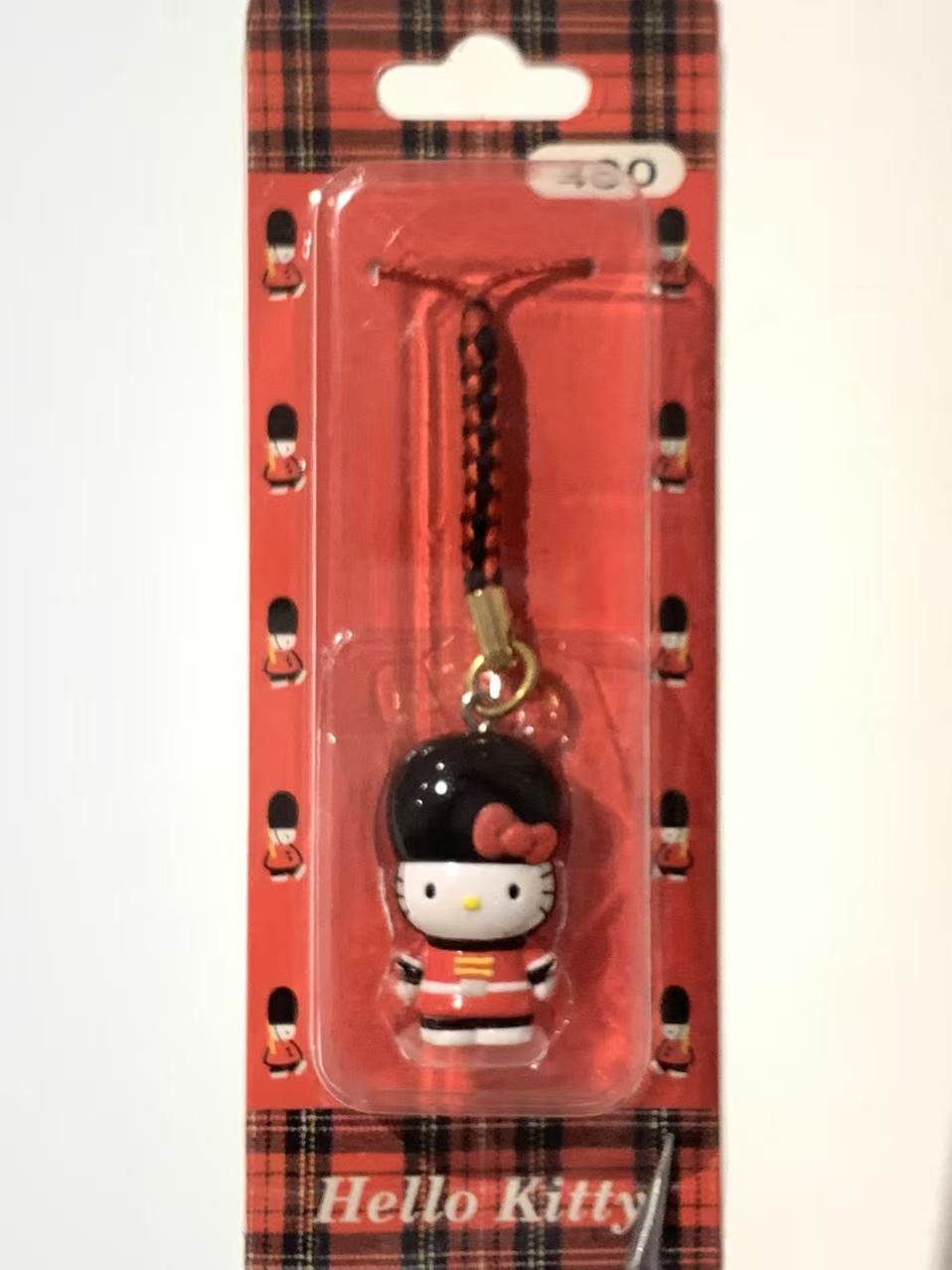 Hello Kitty Gotochi Keychain-2002 UK (イギリス) Royal Guard London – World Collection Series Japan Exclusive Vintage Keychain