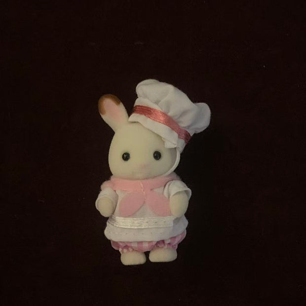 Calico critters Chocolate Rabbit Chef