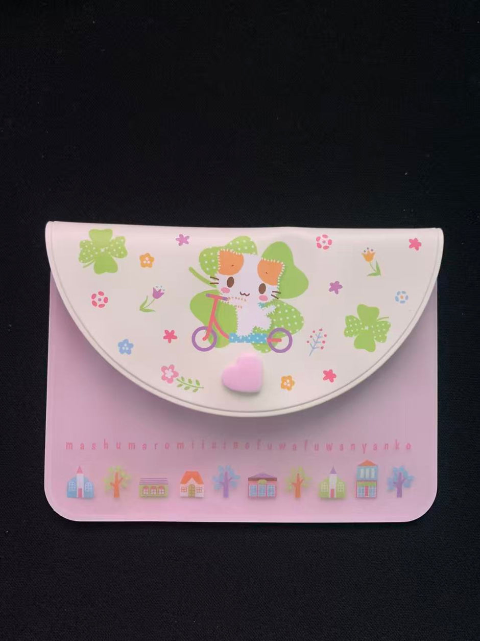 Marshmallow Masyumaro Flake Sticker & Case Set ｜15 Pieces