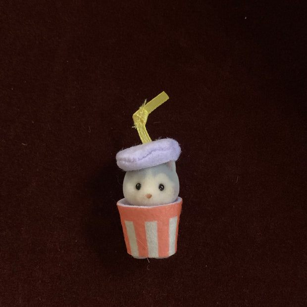 Calico critters Husky Baby Coke