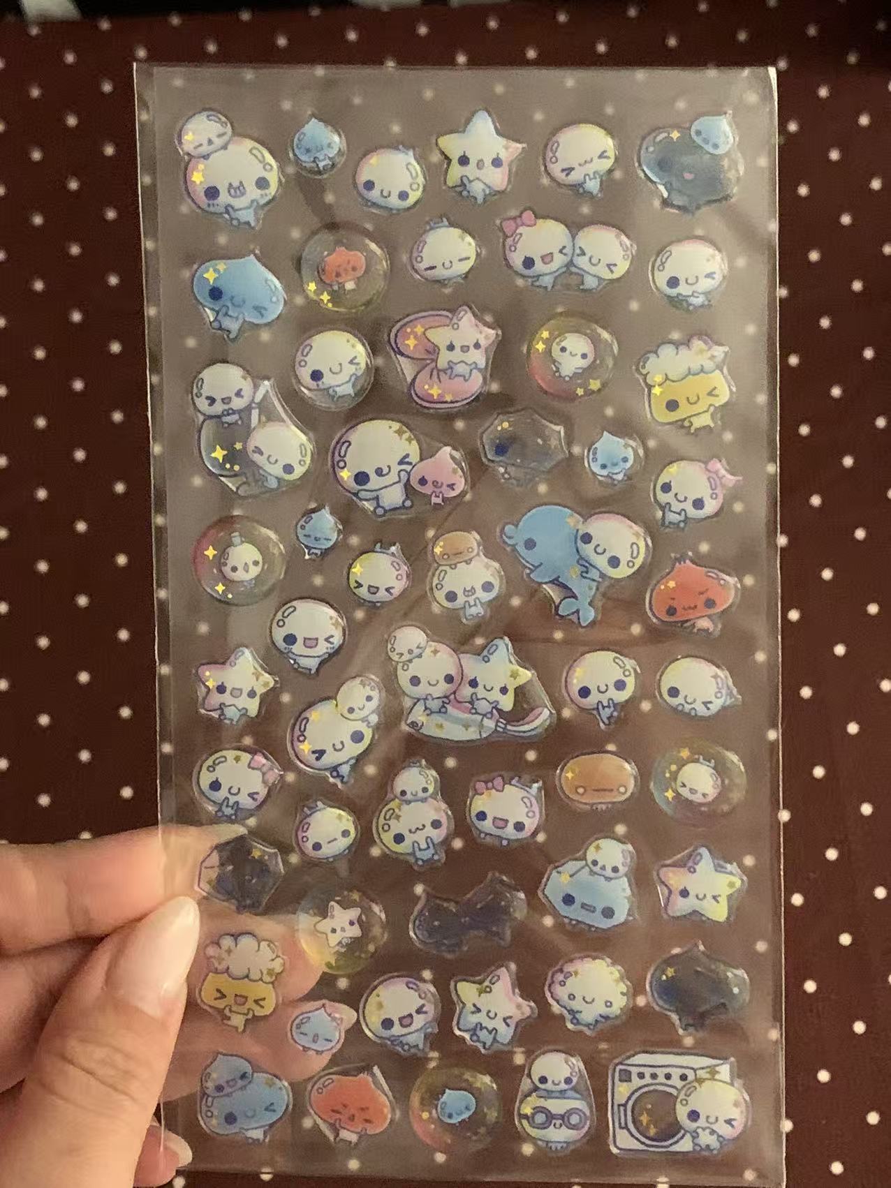 Heisei Retro Awawa-chan stickers