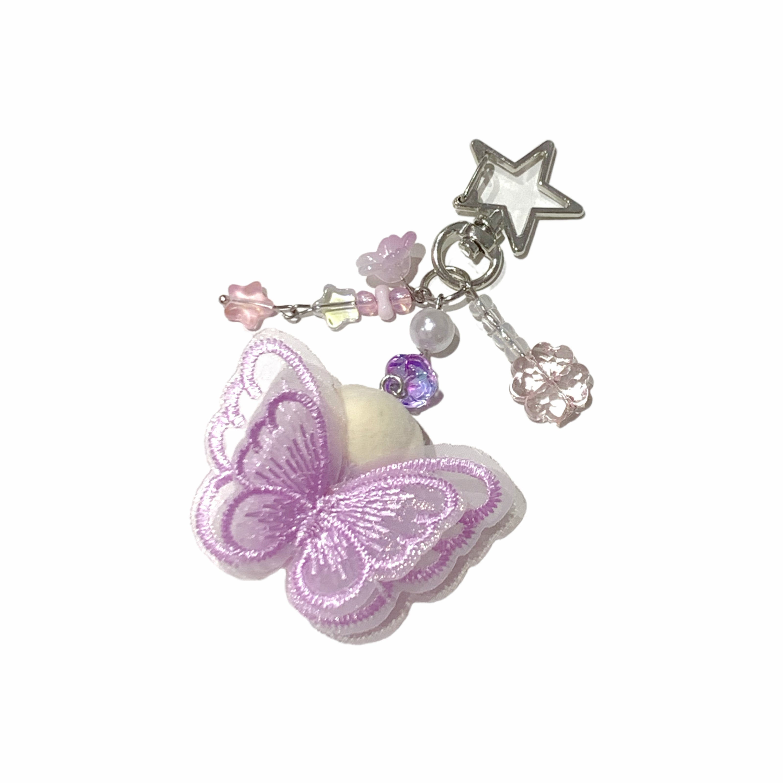 Sylvanian Families Handmade Keychain Set – Flora Rabbit Twins