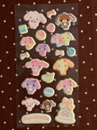 Sanrio Sugarbunnies Puffy Stickers