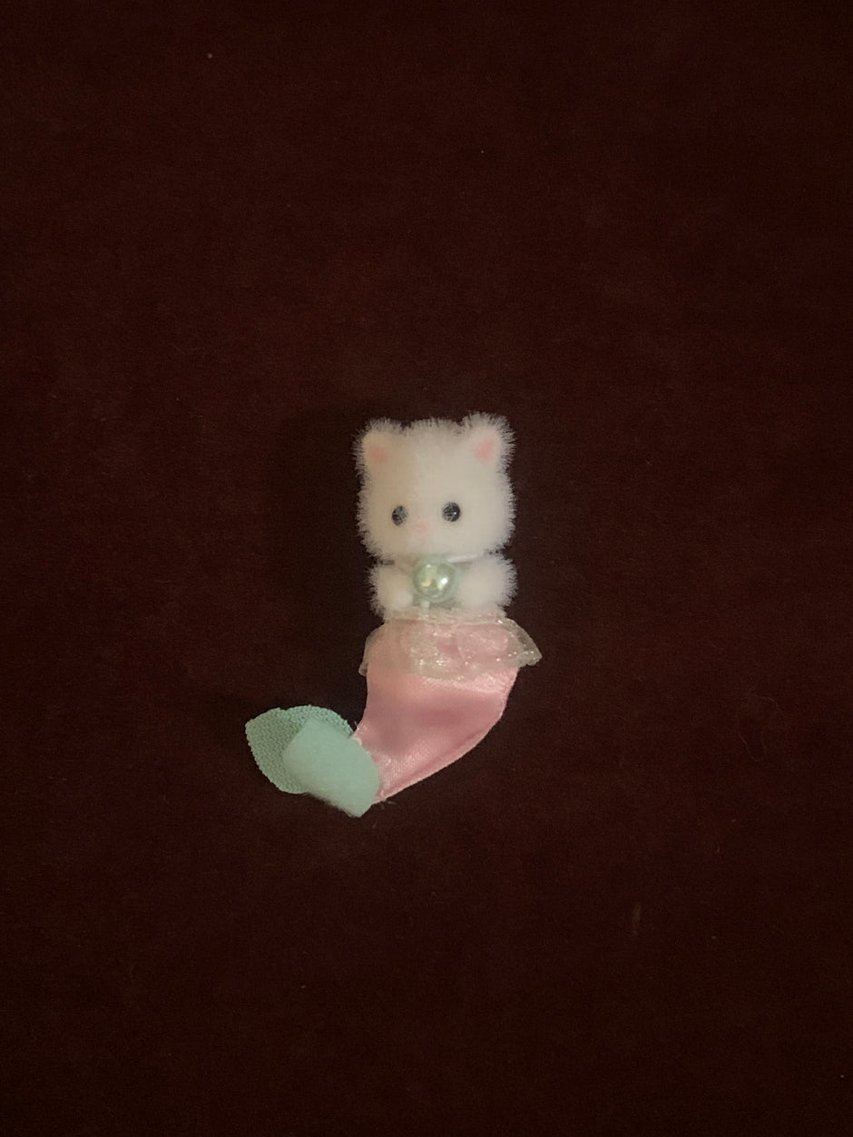 Calico critters Latte Cat Baby Mermaid