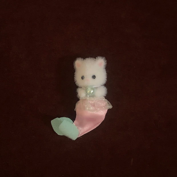 Calico critters Latte Cat Baby Mermaid