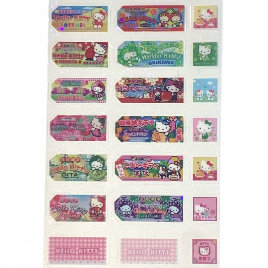 Hello Kitty Sticker Sheet
