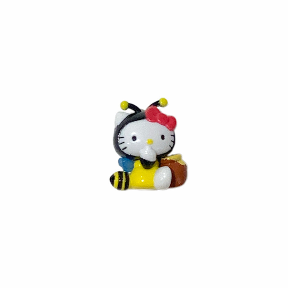 Hello Kitty Gotochi Keychain (with strap) – 2004 Tochigi Nasu Honey Bee – Japan Exclusive Vintage