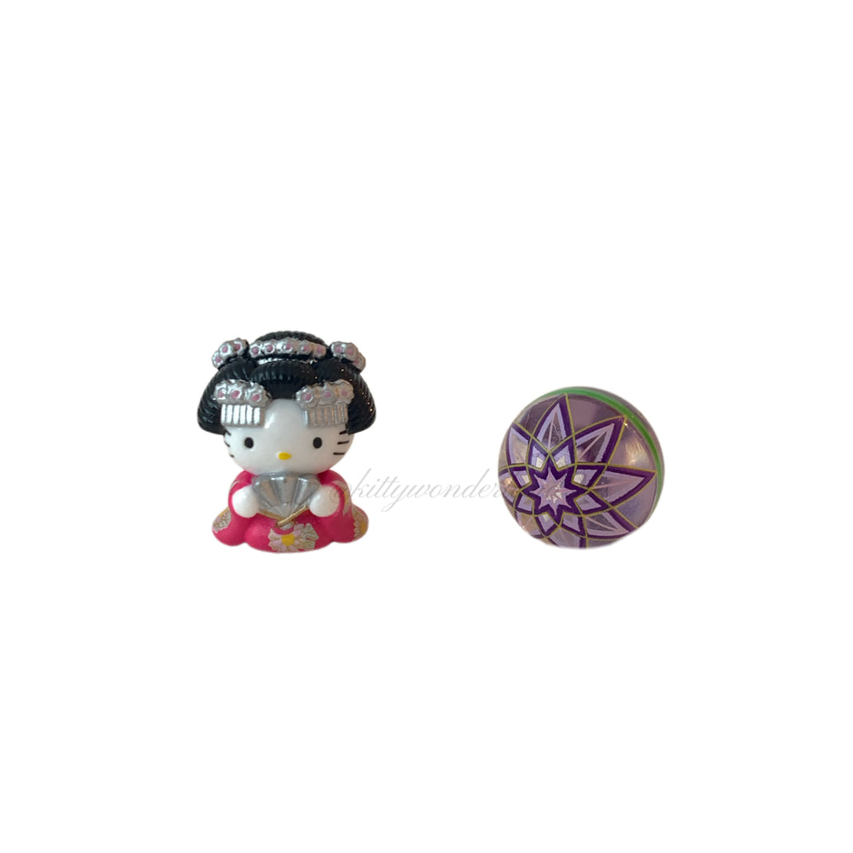 Hello Kitty Gotochi Keychain – 2003 Matsumoto (松本) Maiko – Japan Exclusive Vintage