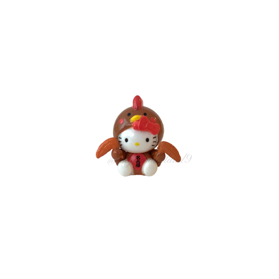 Hello Kitty Gotochi Keychain – 2005 Nagoya Tebasaki Version – Japan Exclusive Vintage