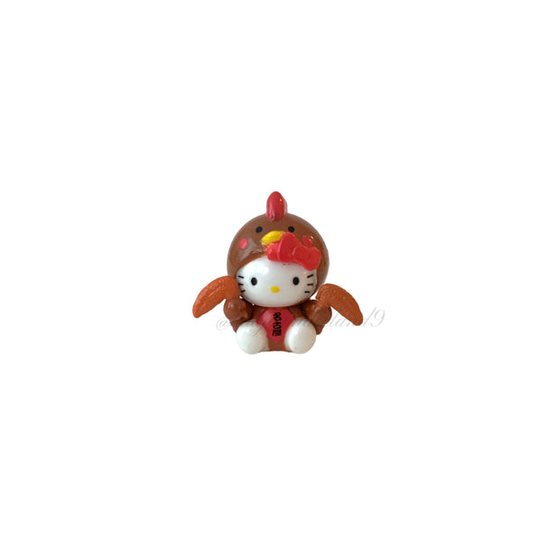 Hello Kitty Gotochi Keychain – 2005 Nagoya Tebasaki Version – Japan Exclusive Vintage