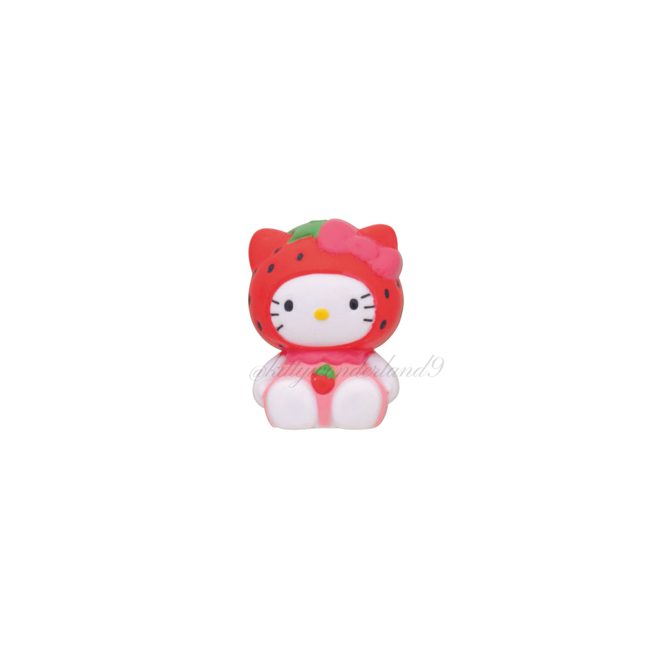 Hello Kitty Gotochi Keychain-2002 Tochigi (栃木県) Strawberry – Japan Exclusive Vintage