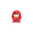Hello Kitty Gotochi Keychain-2005 Ehime (愛媛県) Dogo Onsen Hime Daruma – Japan Exclusive Vintage Keychain