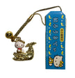 Hello Kitty Gotochi Keychain 2001 Nagoya Golden Shachihoko Japan Limited Sanrio Vintage