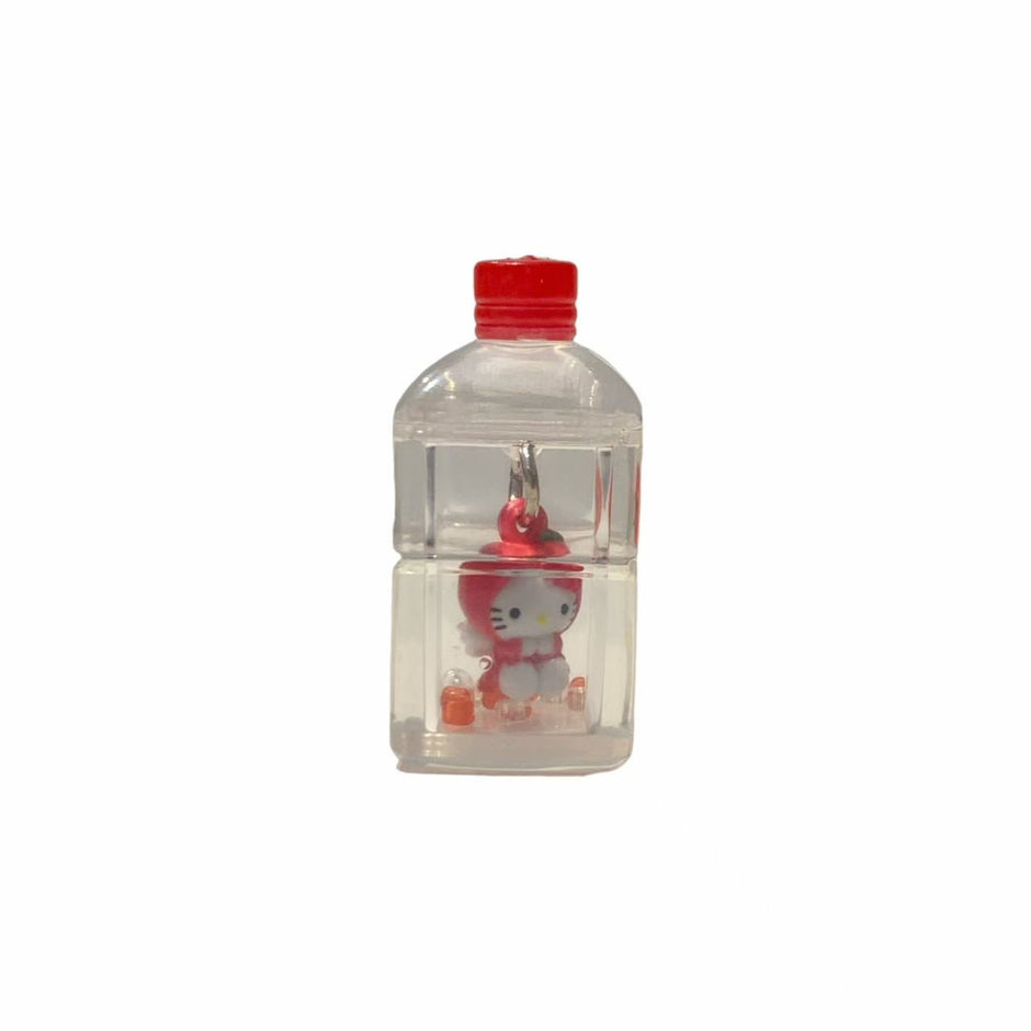 Hello Kitty Gotochi Keychain (with strap) – 2008 Apple Juice – Japan Exclusive Vintage