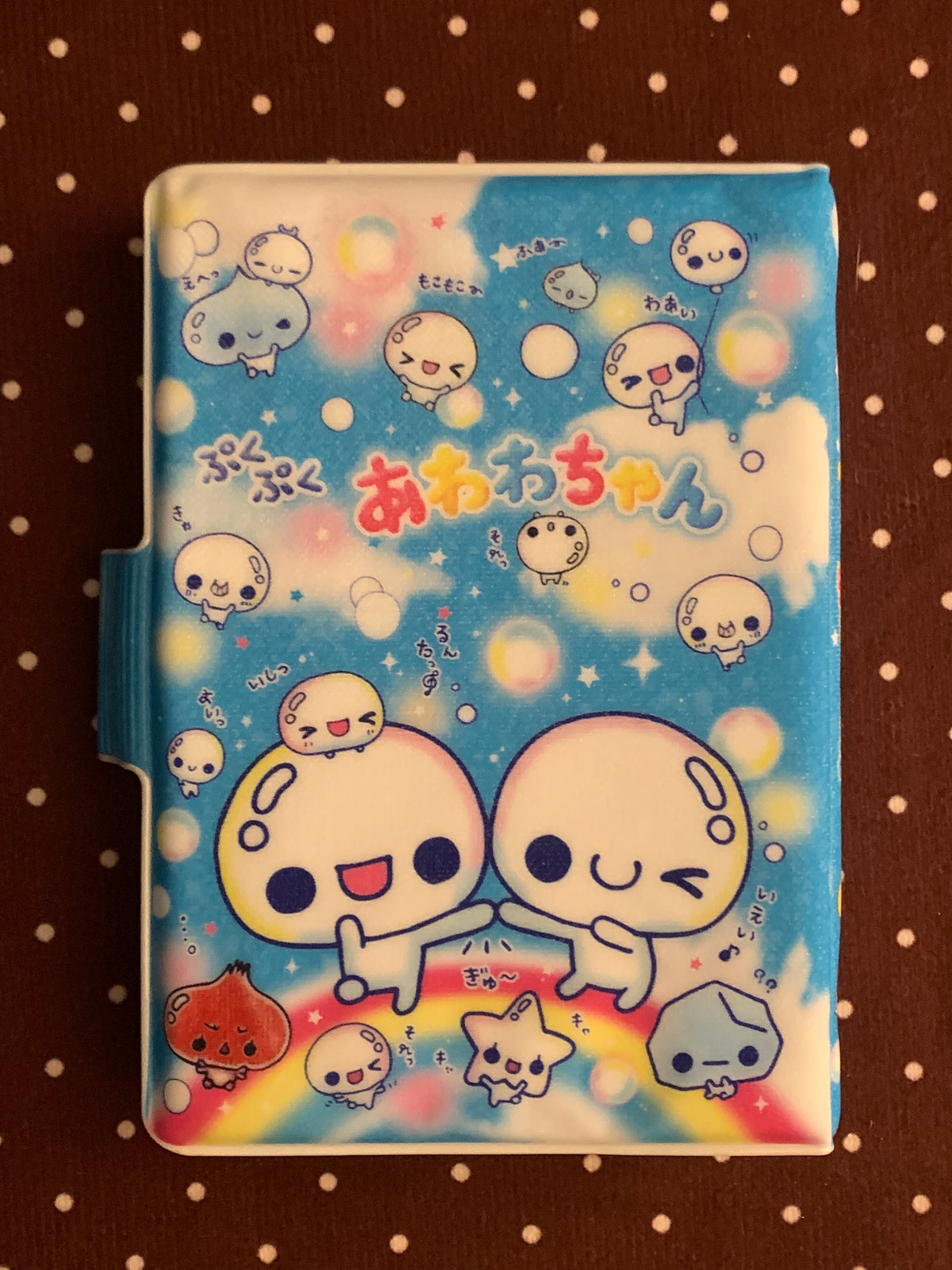 Heisei Retro Awawa-chan Mini sticker Binder