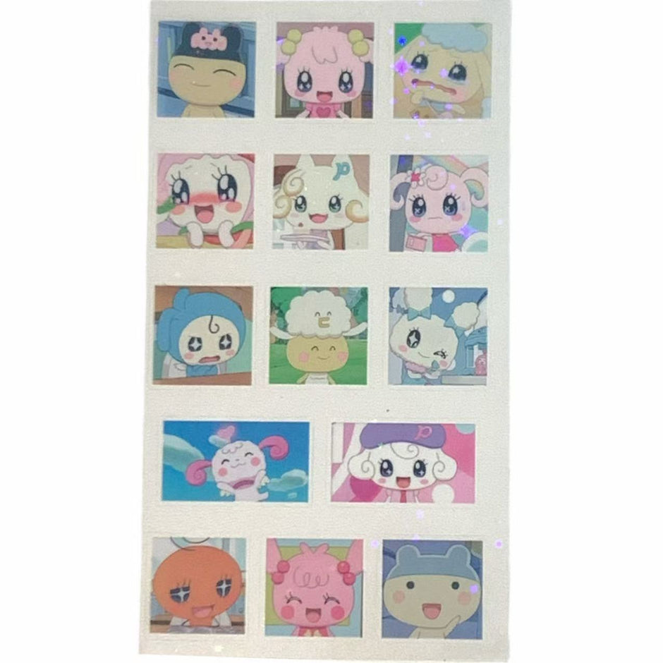 Tamagotchi Sticker Sheet – Retro Digital Friends Collection
