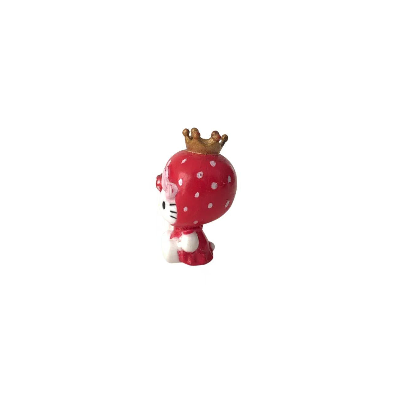 Hello Kitty Gotochi Keychain – 2004 Tochigi (栃木県) Strawberry Kingdom – Japan Exclusive Vintage